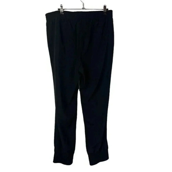 Aqua Black Tapered Leg Elastic Waist Jogger Pants S - Picture 2 of 4